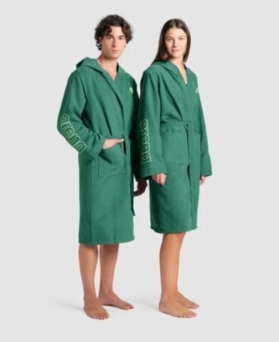 ARENA ZEAL ROBE/DARK SAGE-ARTIC LIME YETİŞKİN BORNOZU