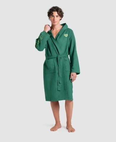 ARENA ZEAL ROBE/DARK SAGE-ARTIC LIME YETİŞKİN BORNOZU