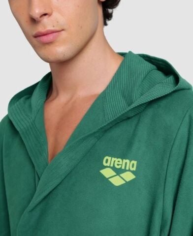 ARENA ZEAL ROBE/DARK SAGE-ARTIC LIME YETİŞKİN BORNOZU