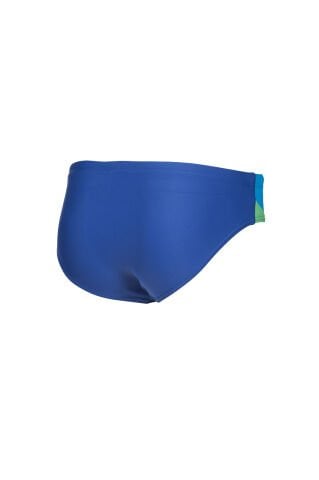 B REN JR BRIEF ERKEK ÇOCUK YÜZÜCÜ MAYOSU /ROYAL-TURQUOISE-GOLF GREEN