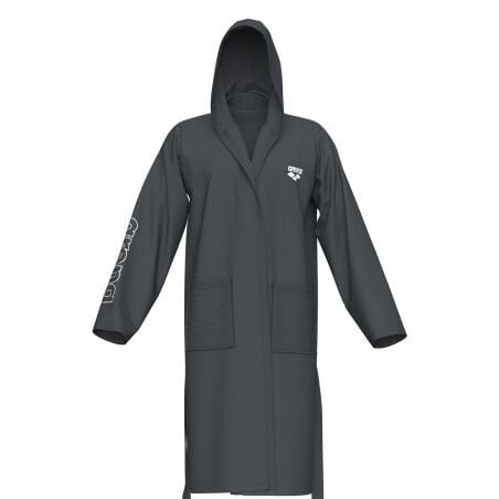 ARENA ZEAL ROBE/ASPHALT-WHITE YETİŞKİN BORNOZU