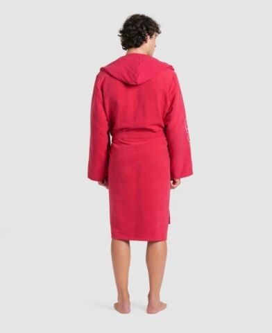 ARENA ZEAL ROBE/RED-WHITE YETİŞKİN BORNOZU