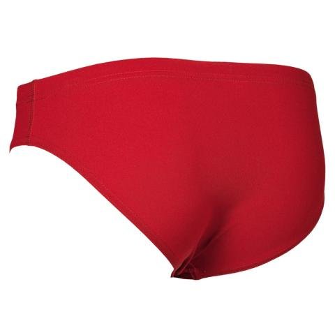 B SOLID JR BRIEF ERKEK ÇOCUK YÜZÜCÜ MAYOSU / RED-WHITE