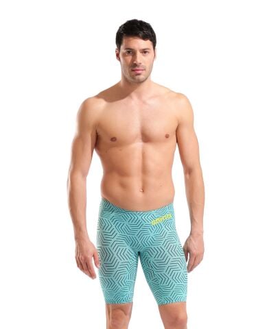 M POWERSKIN CARBON AIR2 LE JAMMER WATER MULTI-BLACK Erkek Yarış Mayosu