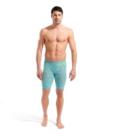 M POWERSKIN CARBON AIR2 LE JAMMER WATER MULTI-BLACK Erkek Yarış Mayosu