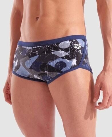 MEN'S ARENA SCRATCHED SWIM LOW WAIST SHORT