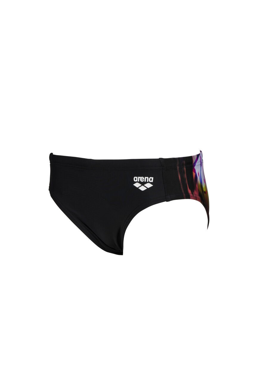 B COLOUR BLEEDING BRIEF ERKEK ÇOCUK MAYOSU / BLACK-MULTI