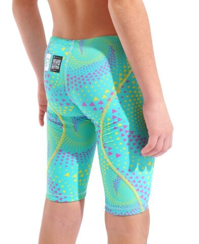 B POWERSKIN ST NEXT LE JAMMER JR FIREFLOW - SEAGLASS Erkek Çocuk Yarış Mayosu