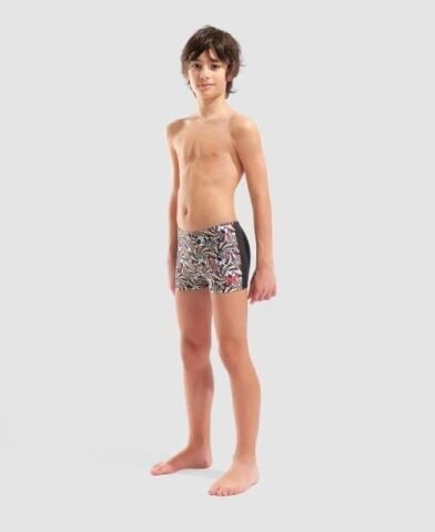 BOY'S ARENA FUN SKULLS  SWIM SHORT