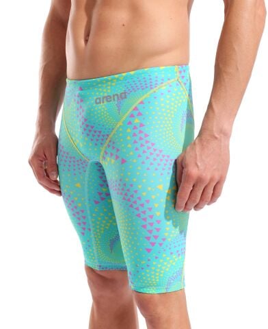 M POWERSKIN ST NEXT LE JAMMER FIREFLOW - SEAGLASS Erkek Yarış Mayosu