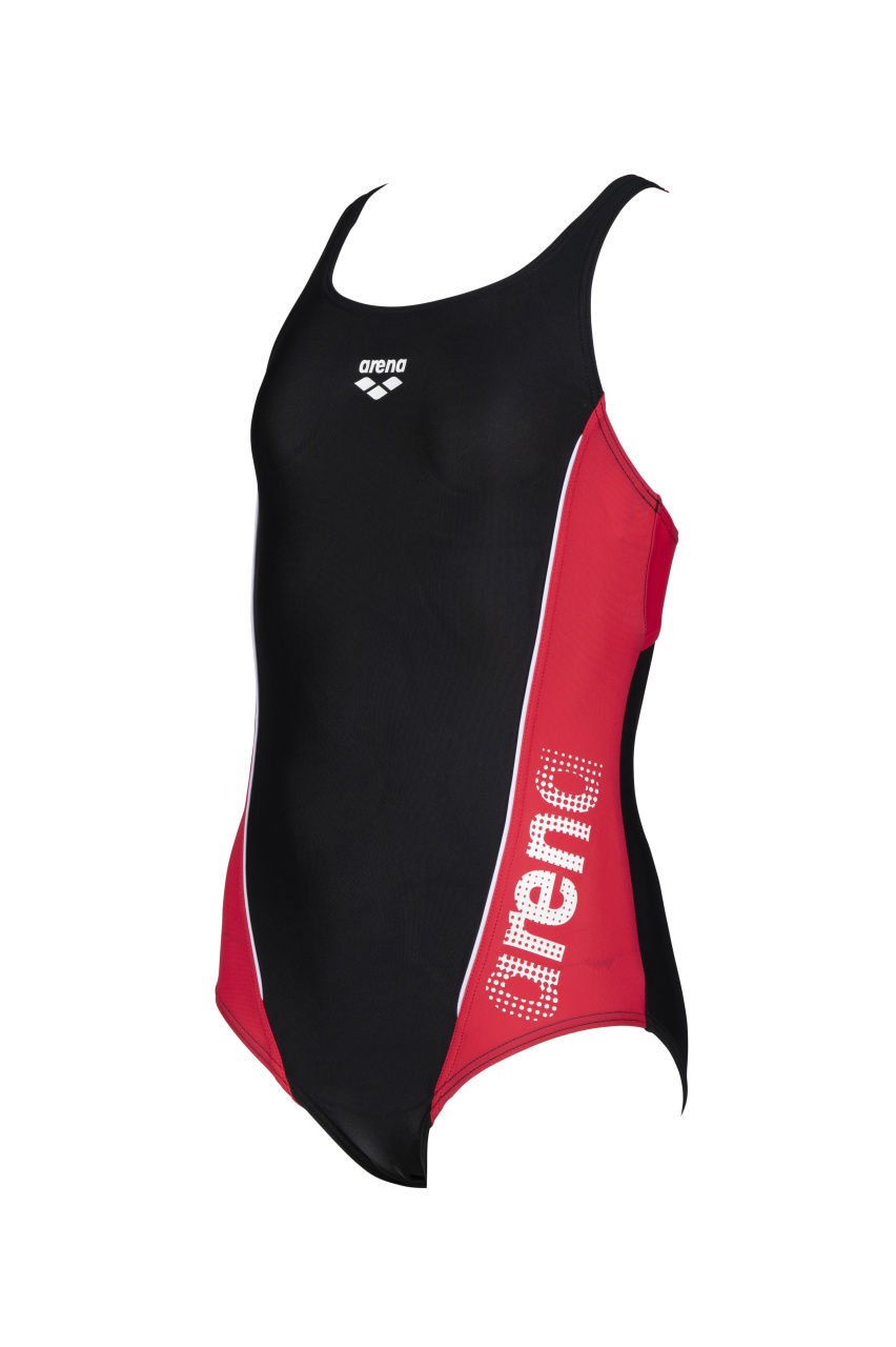 G THRICE JR SWIM PRO BACK KIZ ÇOCUK YÜZÜCÜ MAYOSU /BLACK-ANGURIA-WHITE