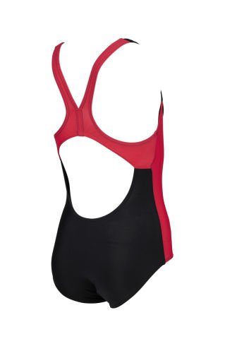G THRICE JR SWIM PRO BACK KIZ ÇOCUK YÜZÜCÜ MAYOSU /BLACK-ANGURIA-WHITE