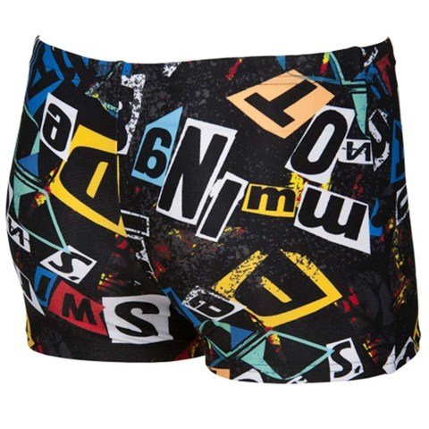 B ROWDY JR SHORT  ERKEK ÇOCUK YÜZÜCÜ MAYOSUBLACK-MULTI