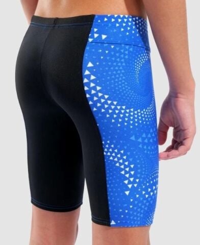 BOY'S ARENA FIREFLOW SWIM JAMMER/BLACK TEAM ROYAL