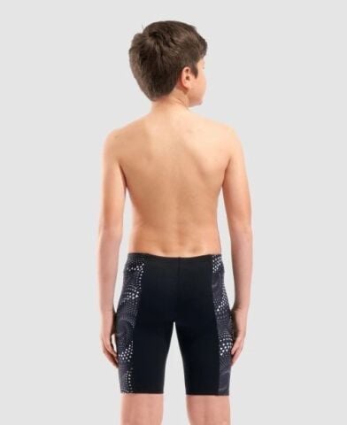 BOY'S ARENA FIREFLOW SWIM JAMMER/BLACK TEAM BLACK