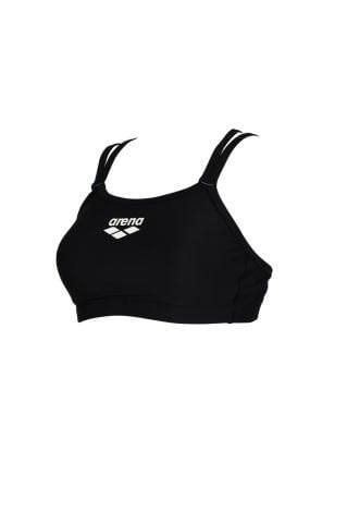 WOMENS BRA TOP SOLID/BLACK FITNESS BÜSTİYERİ