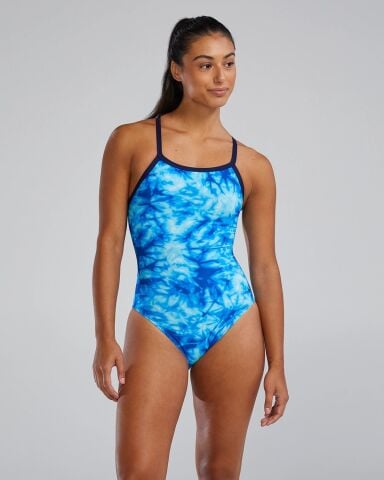 TYR Women's Diamondfit Swimsuit - Azultec Kadın Mayosu