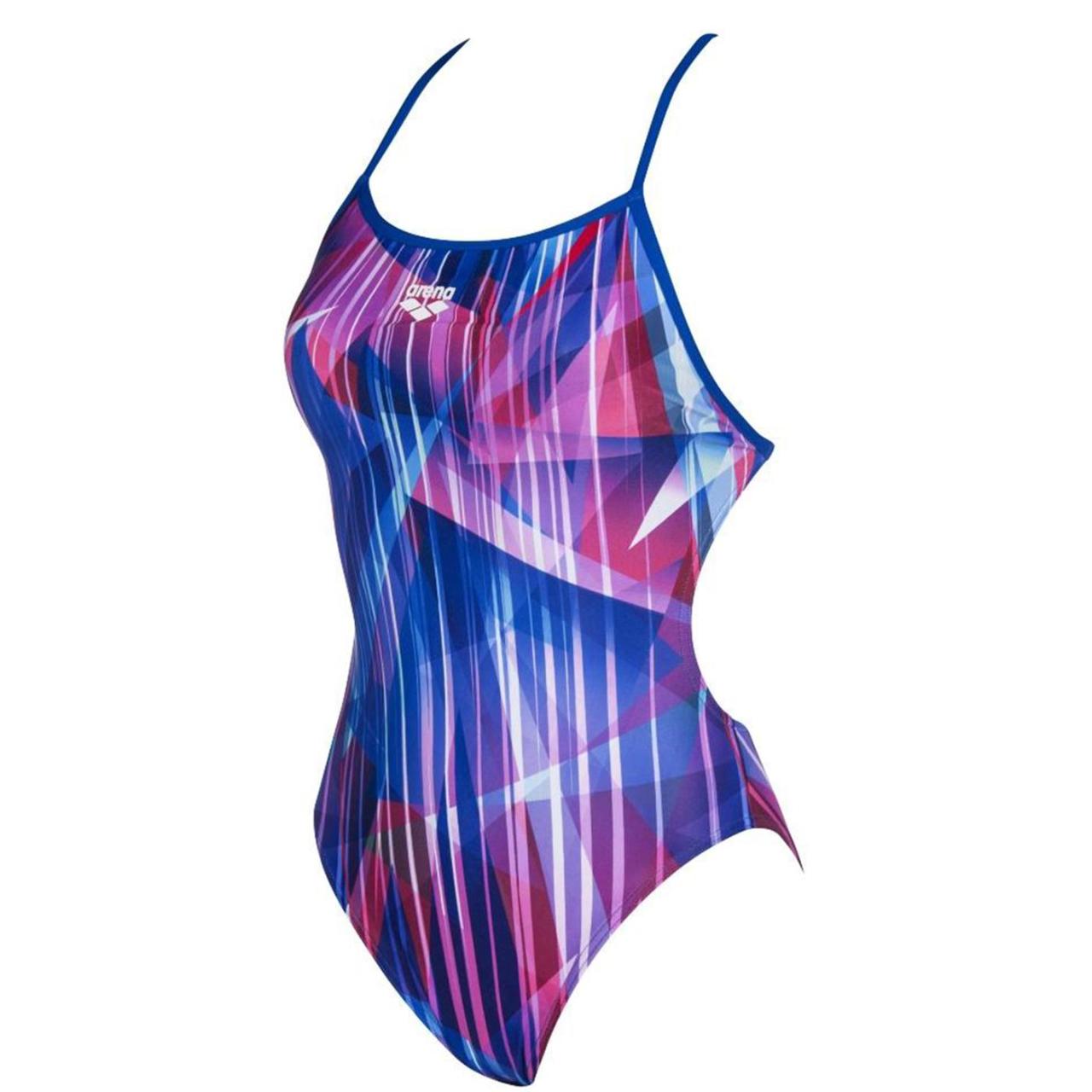 W SHADING PRISM BOOSTER BACK KADIN YÜZÜCÜ MAYOSU / NEON BLUE-MULTI ( F34/14-15 YAŞ KARŞILIĞIDIR.)